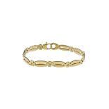 A 9ct gold bracelet