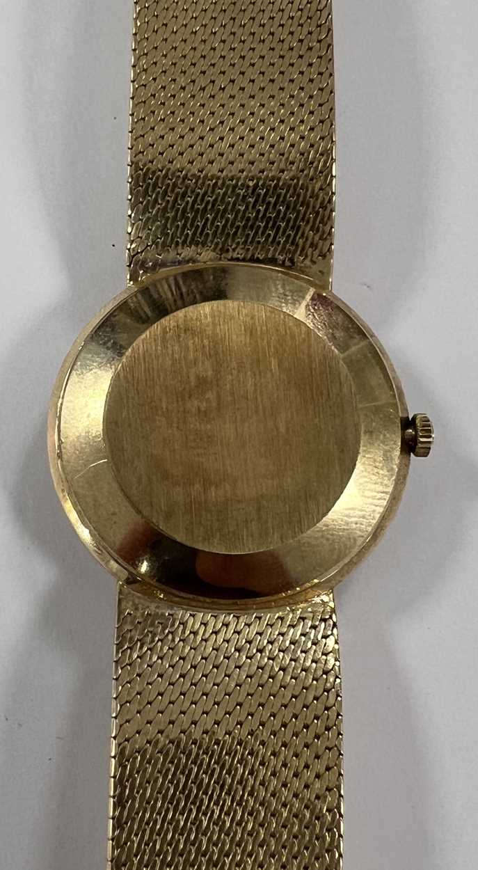 Omega - A 9ct gold wristwatch, - Image 3 of 12