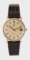 Omega - A 9ct gold 'de Ville' wristwatch,