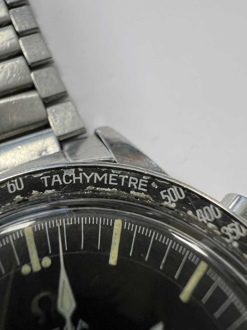 Omega - A steel 'Speedmaster Pre Moon' wristwatch, - Image 6 of 15