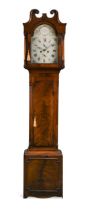 A mahogany longcase clock, early 19th century,