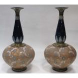 A pair of Royal Doulton Art Nouveau vases (2)