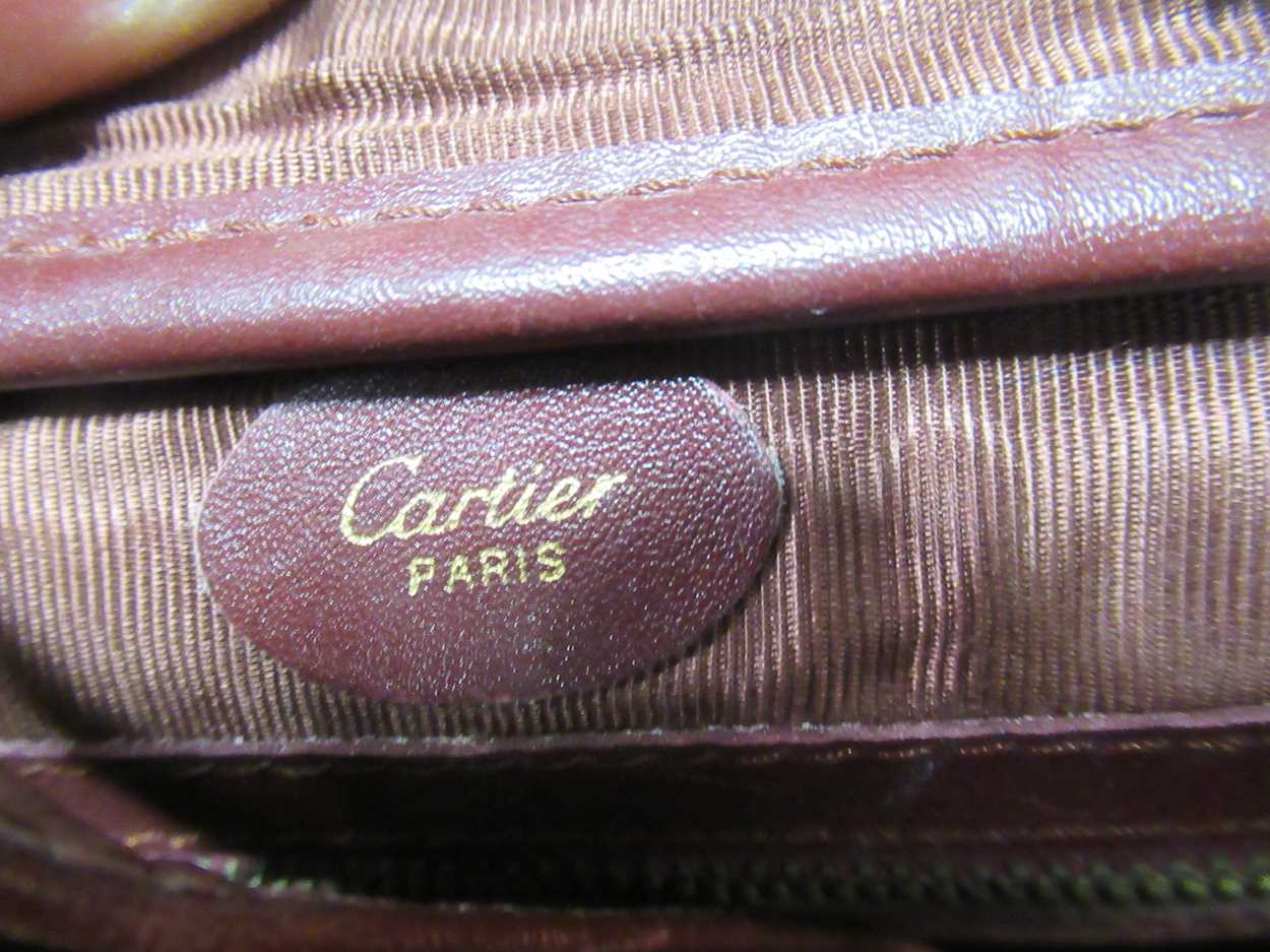 A Les Must de Cartier camera bag, - Image 3 of 3
