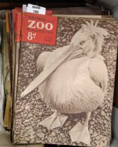 A collection of 60 editions of 'Zoo: The National Nature Magazine' (later titled 'Animal and Zoo