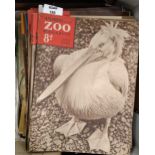 A collection of 60 editions of 'Zoo: The National Nature Magazine' (later titled 'Animal and Zoo