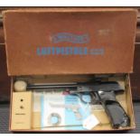 Walther, a boxed .177 Model LP53 air pistol (Luftpistole), circa 1960 Purchaser must be 18 years