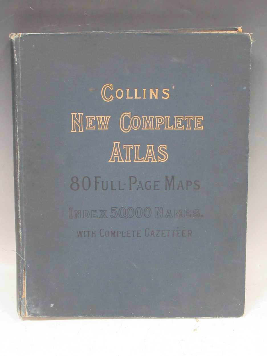 A Collins' complete Atlas, with 80 coloured lithographed maps, no date