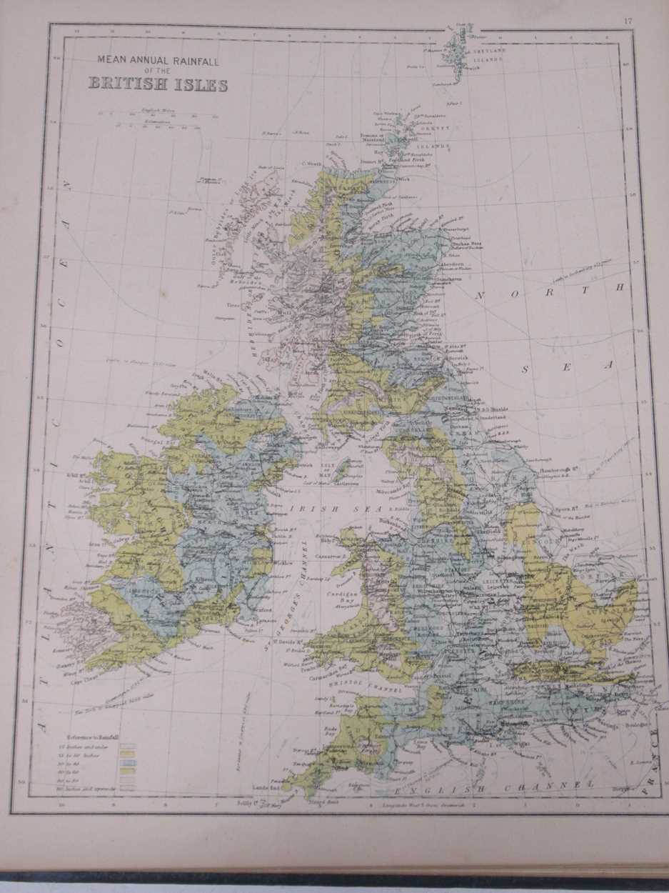 A Collins' complete Atlas, with 80 coloured lithographed maps, no date - Image 3 of 5