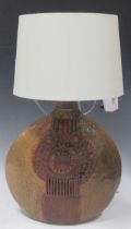 Bernard Rooke (1938-) table lamp total height 55cm condition is good with some minor wear as you