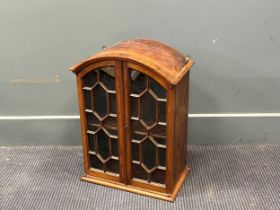 A miniature Dutch style cabinet 51 x 38 x 22cm