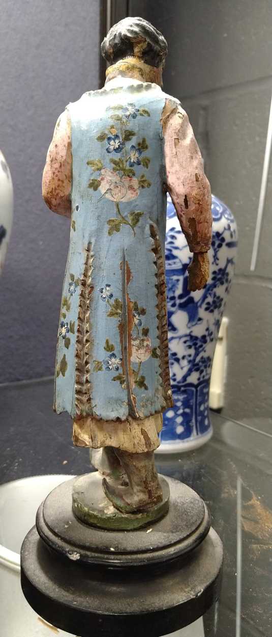 A pair of imari baluster vases and a pair of Chinese blue and white vases; a Chinese ginger jar - Image 8 of 24