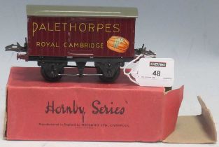 Hornby Series gauge 0 Palethorpes Sausage Van, RS717, very good, boxed