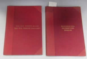 Harding Cox; The Fox Terrier and Bloodhounds, Dachshunds & Borzois please see further images for