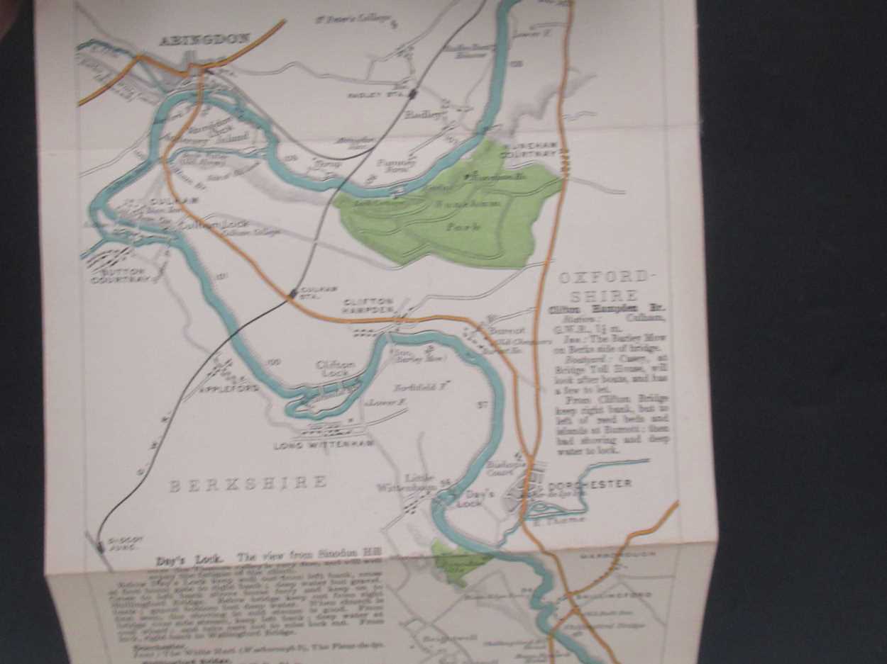 Stanford (Edward, publisher). The Oarsman's and Angler's Map of the River Thames from its Source - Image 7 of 7