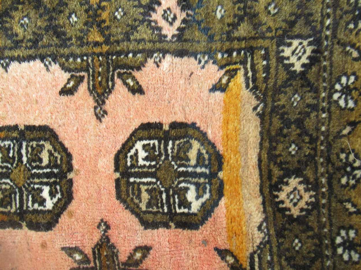 Caucasian carpet, Bokhara style 256 x 155cm - Image 2 of 2