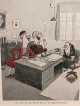 After Henry Mayo Bateman, three prints 'Counsel Calls the Judge "Mister", 'The Younger Generation