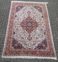 A Tabriz rug 290 x 180cm