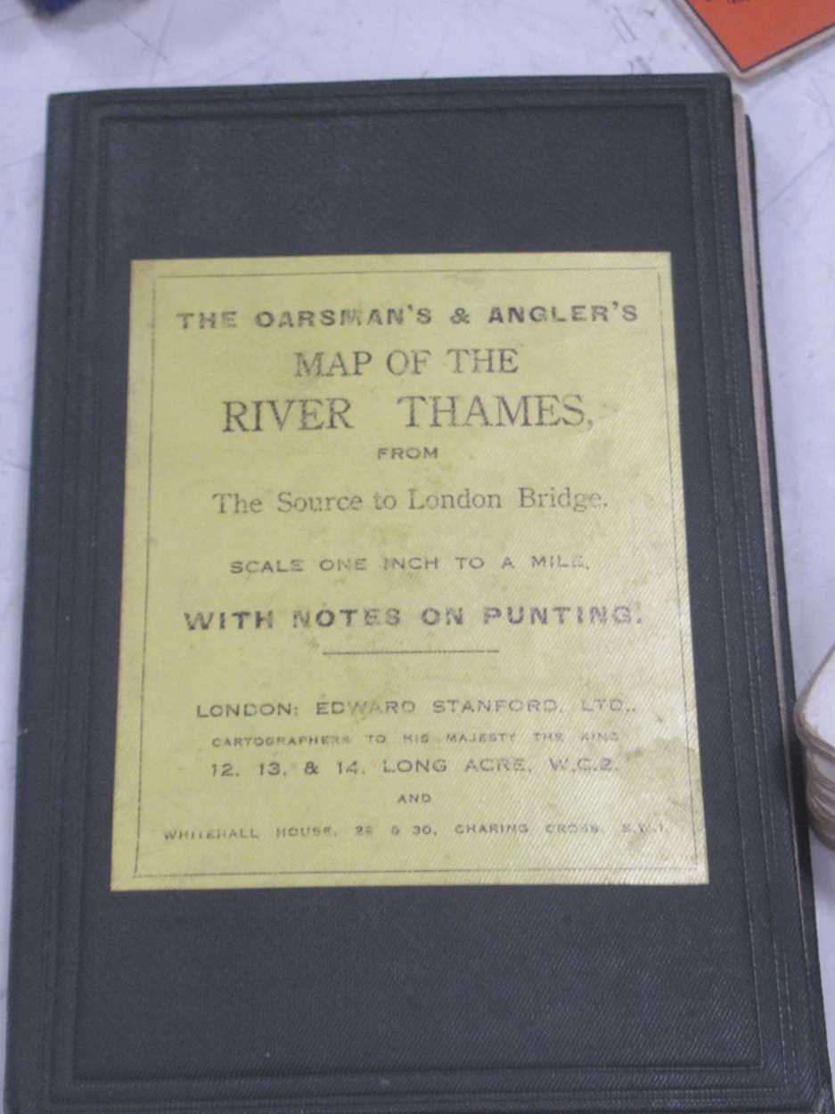 Stanford (Edward, publisher). The Oarsman's and Angler's Map of the River Thames from its Source - Image 6 of 7