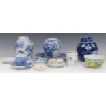 A collection of Chinese / Japanese porcelain small dishes, bowls and other vessels please see