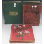 Ephemera: Four Scrap Albums containing decorative decoupage or cut paper pieces, mainly Victorian (