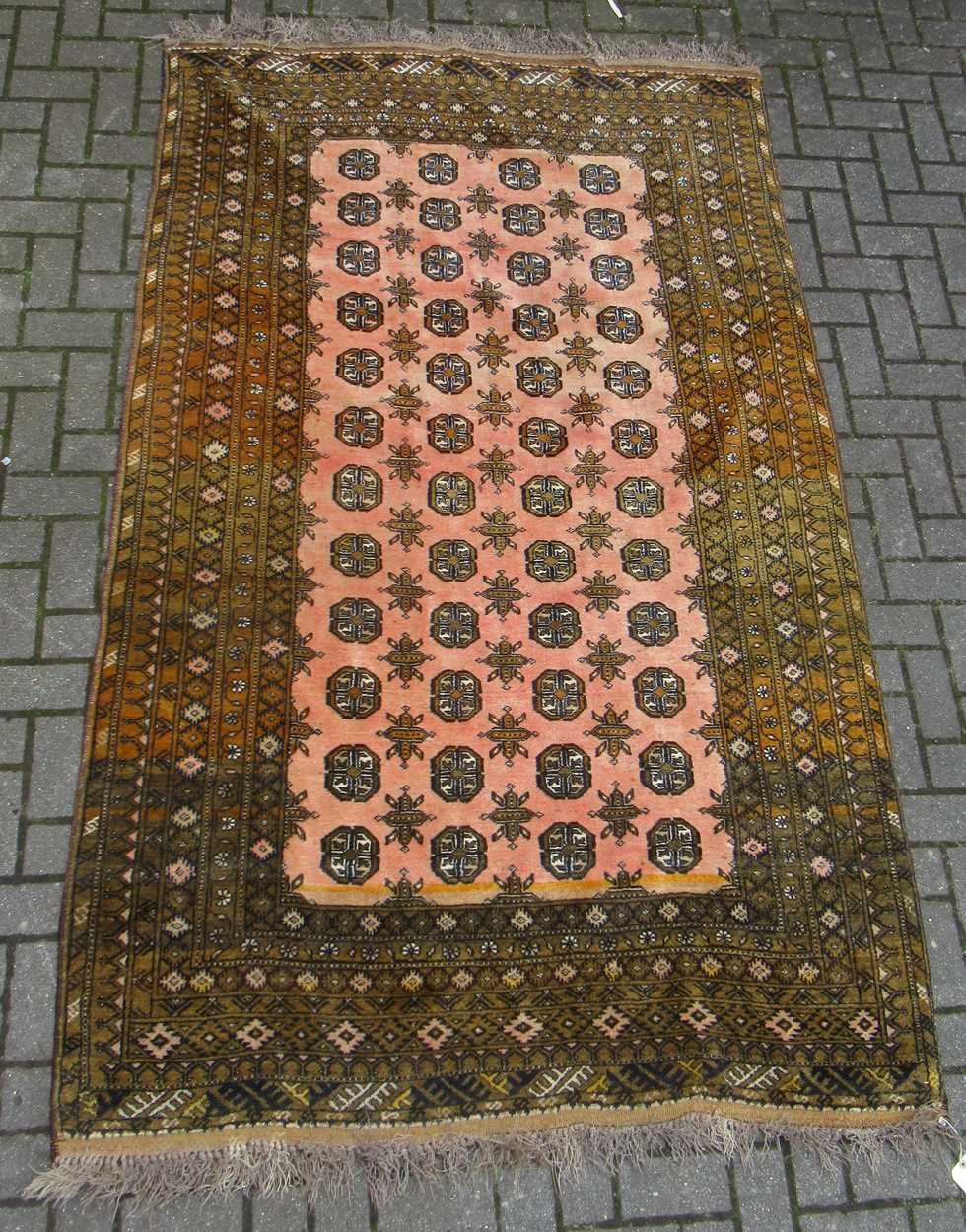 Caucasian carpet, Bokhara style 256 x 155cm