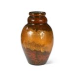 A Muller Frères glass vase,