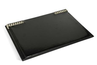 Gucci, a mid-century Italian leather desk blotter pad,