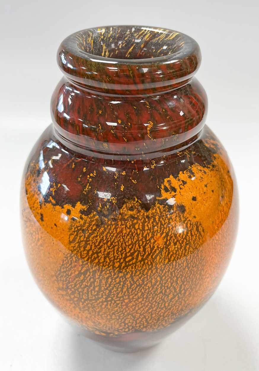 A Muller Frères glass vase, - Image 2 of 7