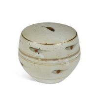 § David Leach OBE (1911-2005) at Lowerdown Pottery, a small stoneware lidded bowl,