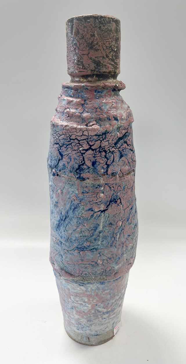 § Robin Welch (1936-2019), a tall stoneware vase, - Image 3 of 11