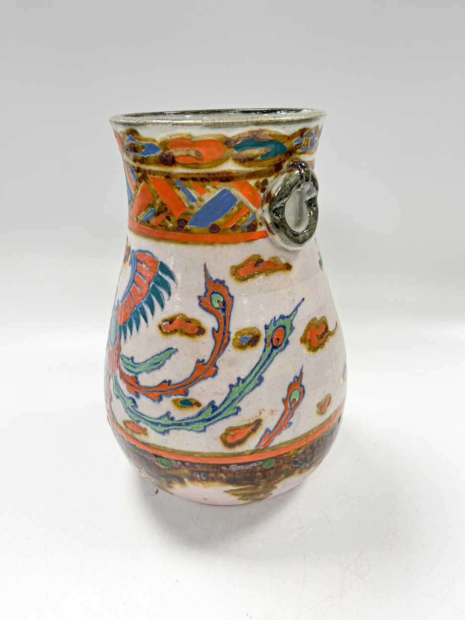 A Continental Art Pottery vase, - Image 2 of 7
