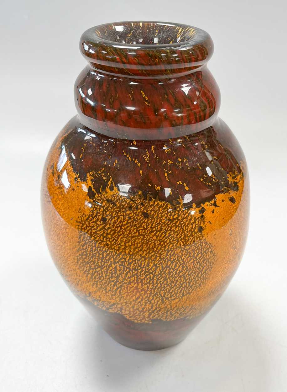 A Muller Frères glass vase, - Image 3 of 7