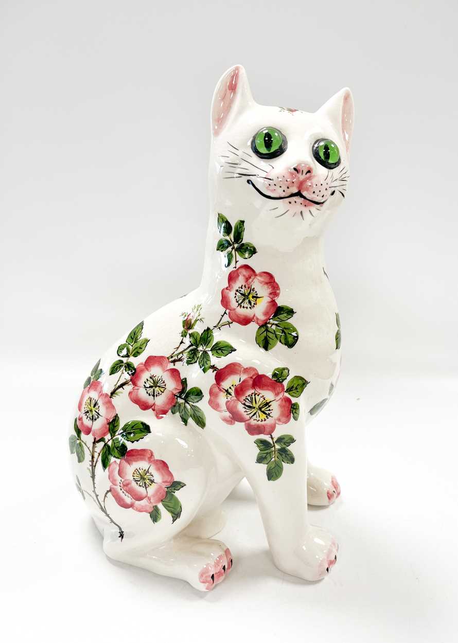 Brian Adams for Wemyss Exon, a model of a seated cat, - Image 2 of 8