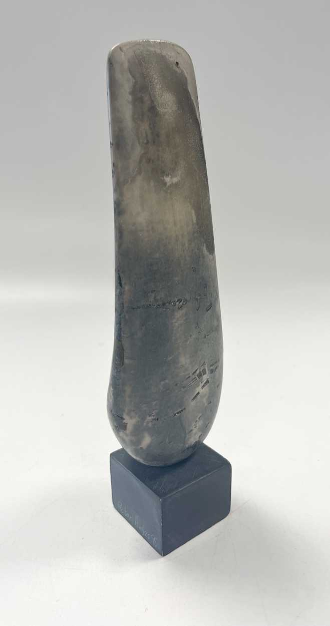§ Peter Hayes (1946-), a small raku glazed totem, - Image 4 of 8