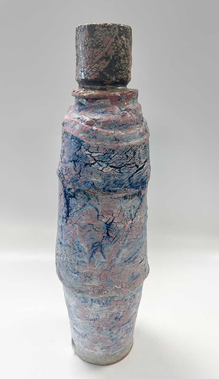 § Robin Welch (1936-2019), a tall stoneware vase, - Image 5 of 11