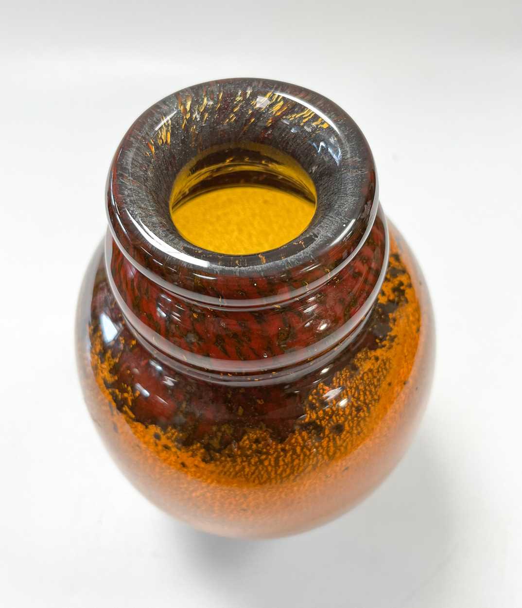 A Muller Frères glass vase, - Image 5 of 7