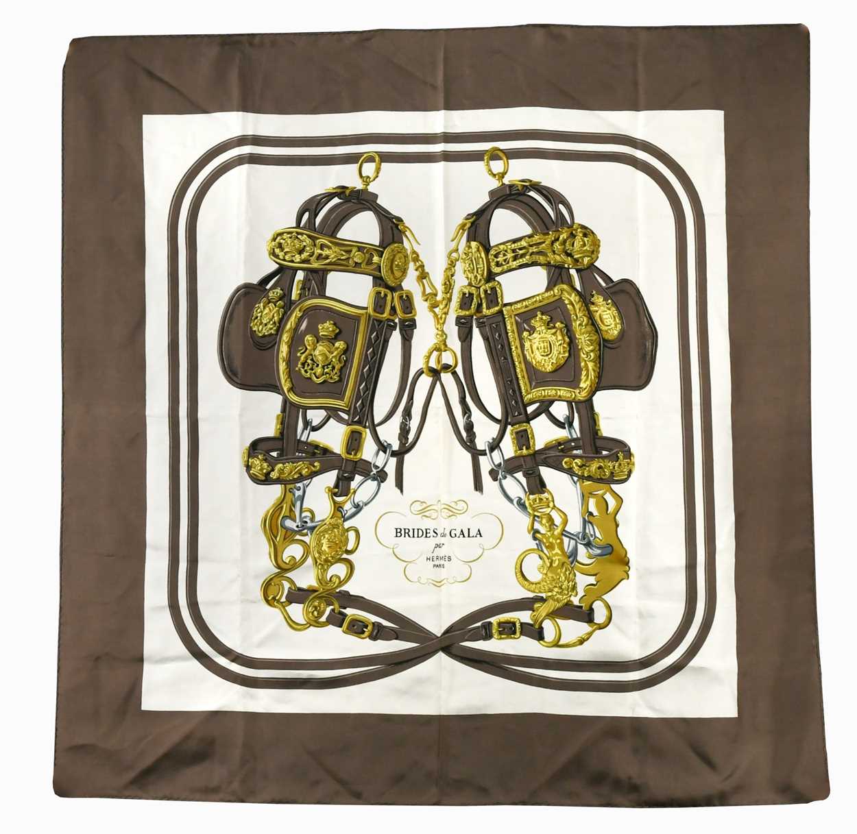 Hugo Grygkar for Hermes, a 'Brides de Galla' silk scarf,