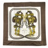 Hugo Grygkar for Hermes, a 'Brides de Galla' silk scarf,