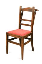 Arthur W. Simpson (1857-1922) of Kendal, a rare oak valet chair,