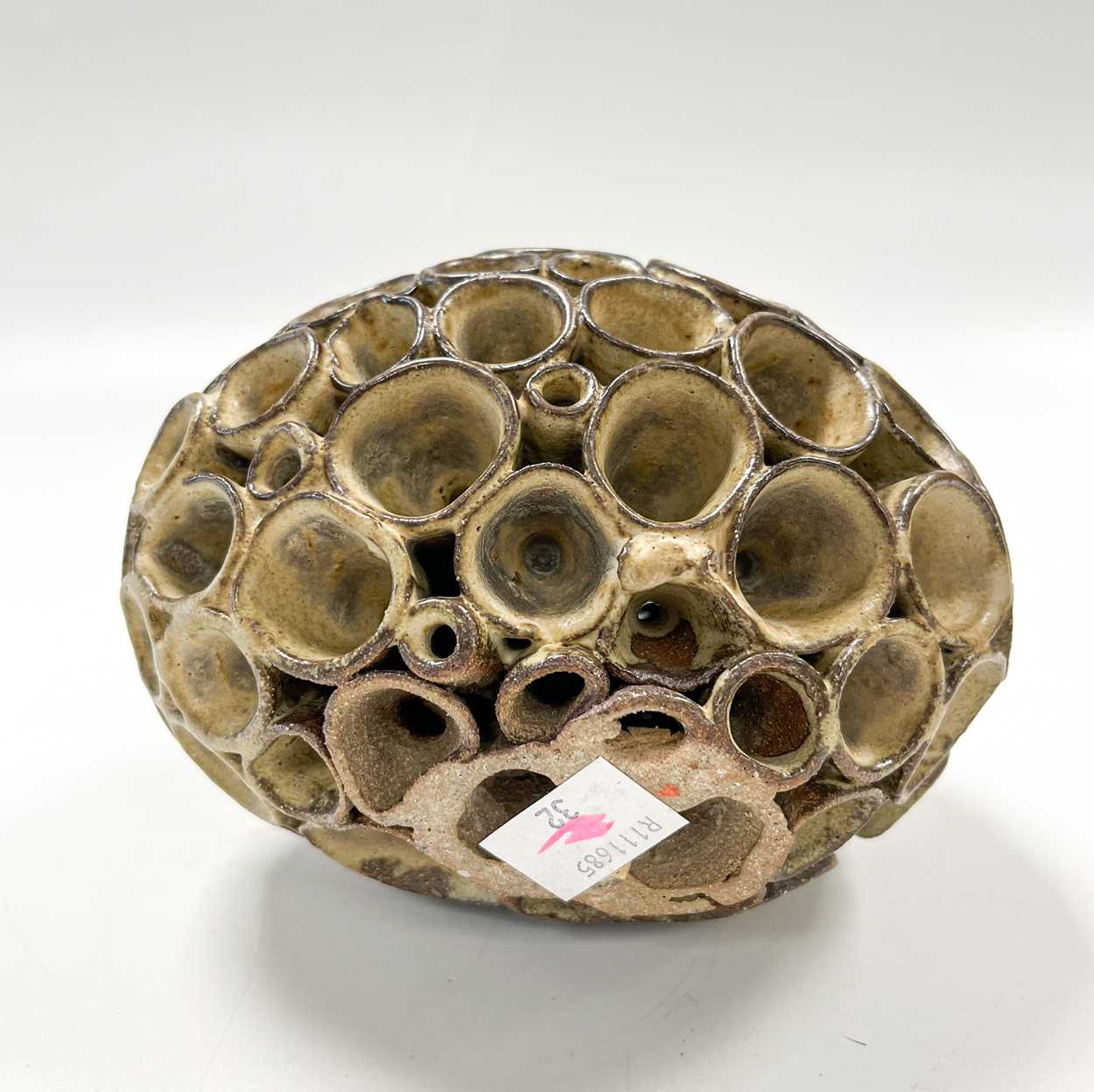 § Eileen Lewenstein (1925-2005), a stoneware organic cluster form, circa 1970, - Image 5 of 7