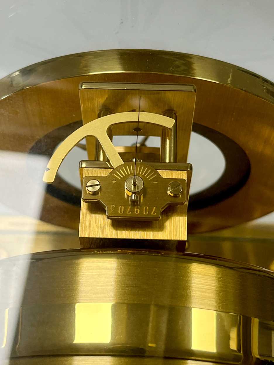 A Jaeger Le-Coultre Atmos clock, no.709703, - Image 10 of 11