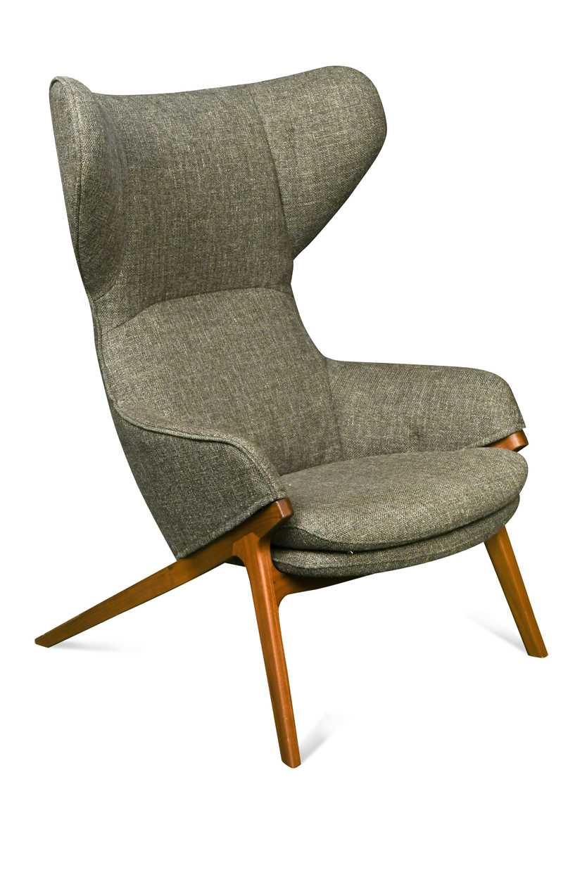 Patrick Norguet (1969-) for Cassina, a P22 wingback chair,