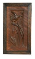 § Arthur W. Simpson (1857-1922) of Kendal, a carved hardwood panel,