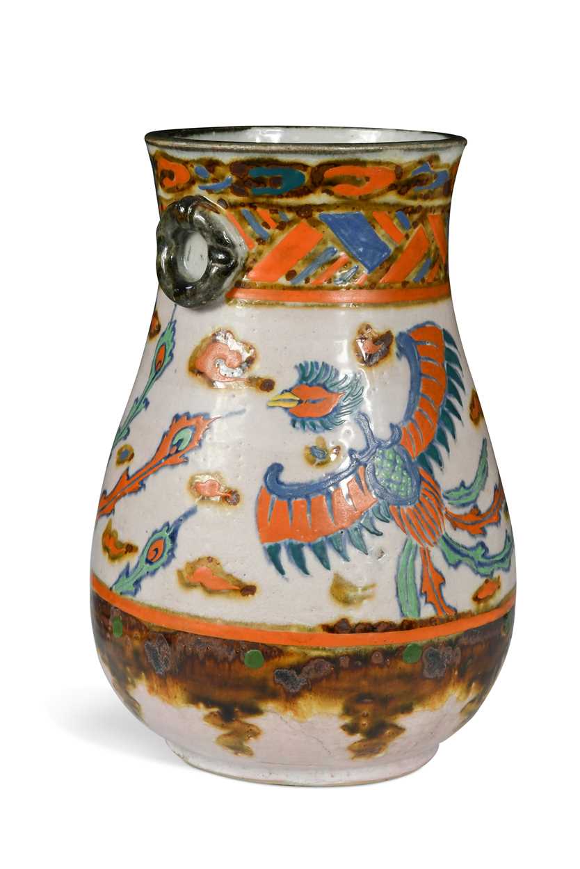 A Continental Art Pottery vase,