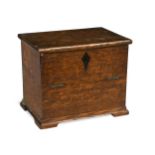 § Attributed to Arthur W. Simpson (1857-1922) of Kendal, an oak index card box,