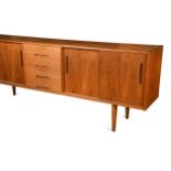 Nils Jonsson for Troeds, Sweden, a 'Gigant' model teak sideboard, circa 1960,