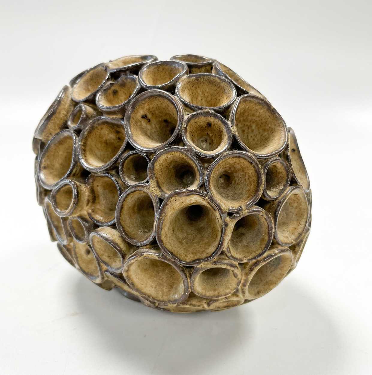 § Eileen Lewenstein (1925-2005), a stoneware organic cluster form, circa 1970, - Image 7 of 7