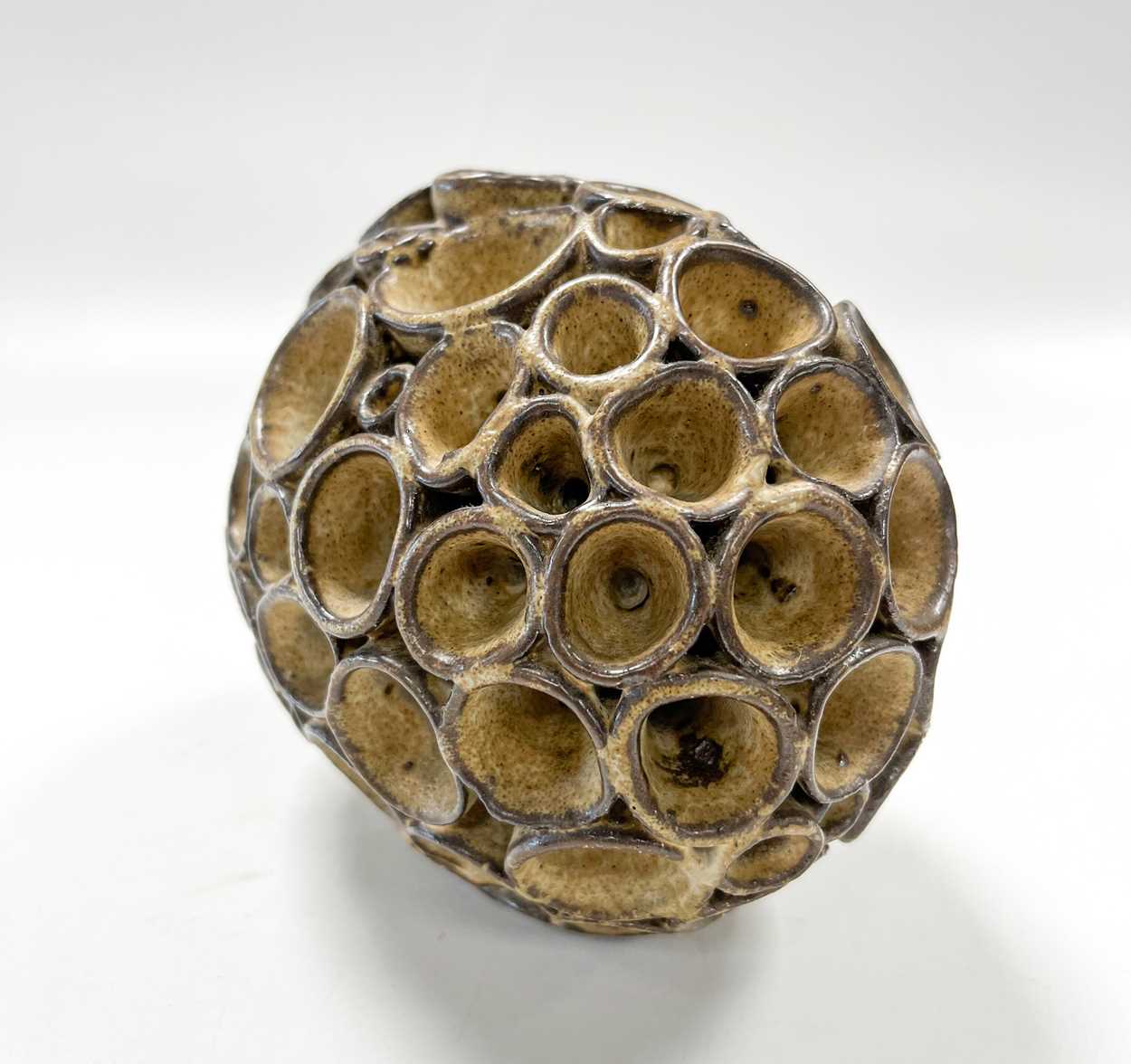 § Eileen Lewenstein (1925-2005), a stoneware organic cluster form, circa 1970, - Image 4 of 7