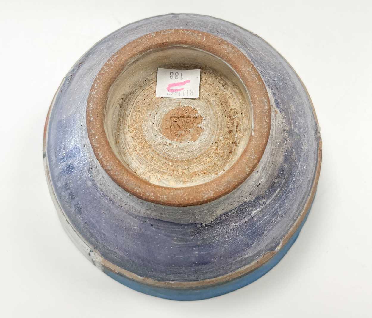 § Robin Welch (1936-2019), a stoneware footed bowl, circa 1987, - Image 7 of 7
