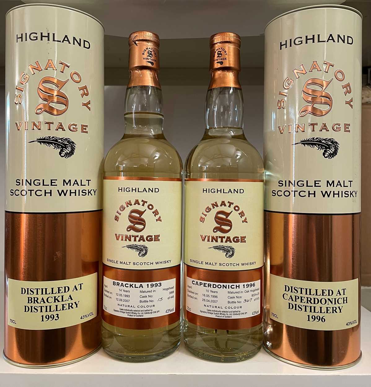 Brackla Highland Single Malt Scotch Whisky